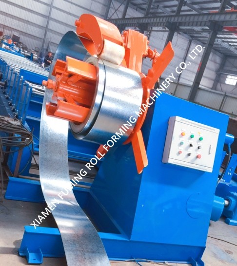 Hydraulic Steel Coil Decoiler Uncoiler Working With Roll Forming Machine