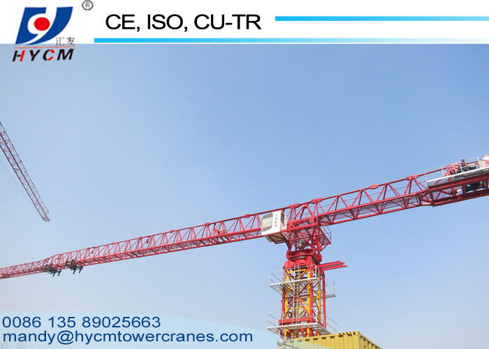 Up to 18tons Available Flattop Tower Cranes QTP7532 New 75m Jib Tower Crane