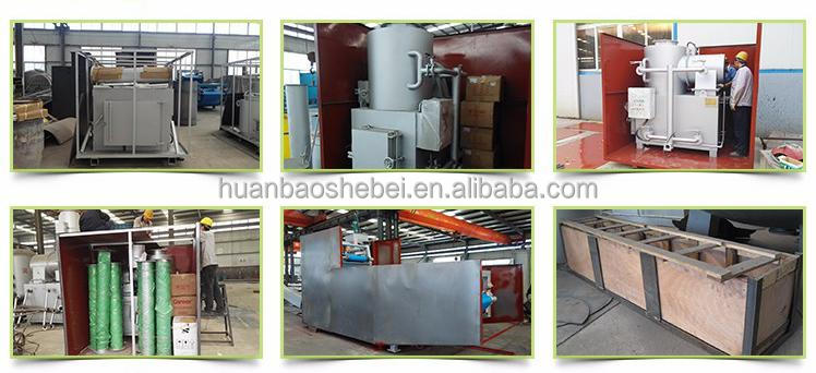 Incinerator for Disposing Biological and Agricultural Waste in Energy Mining Industry