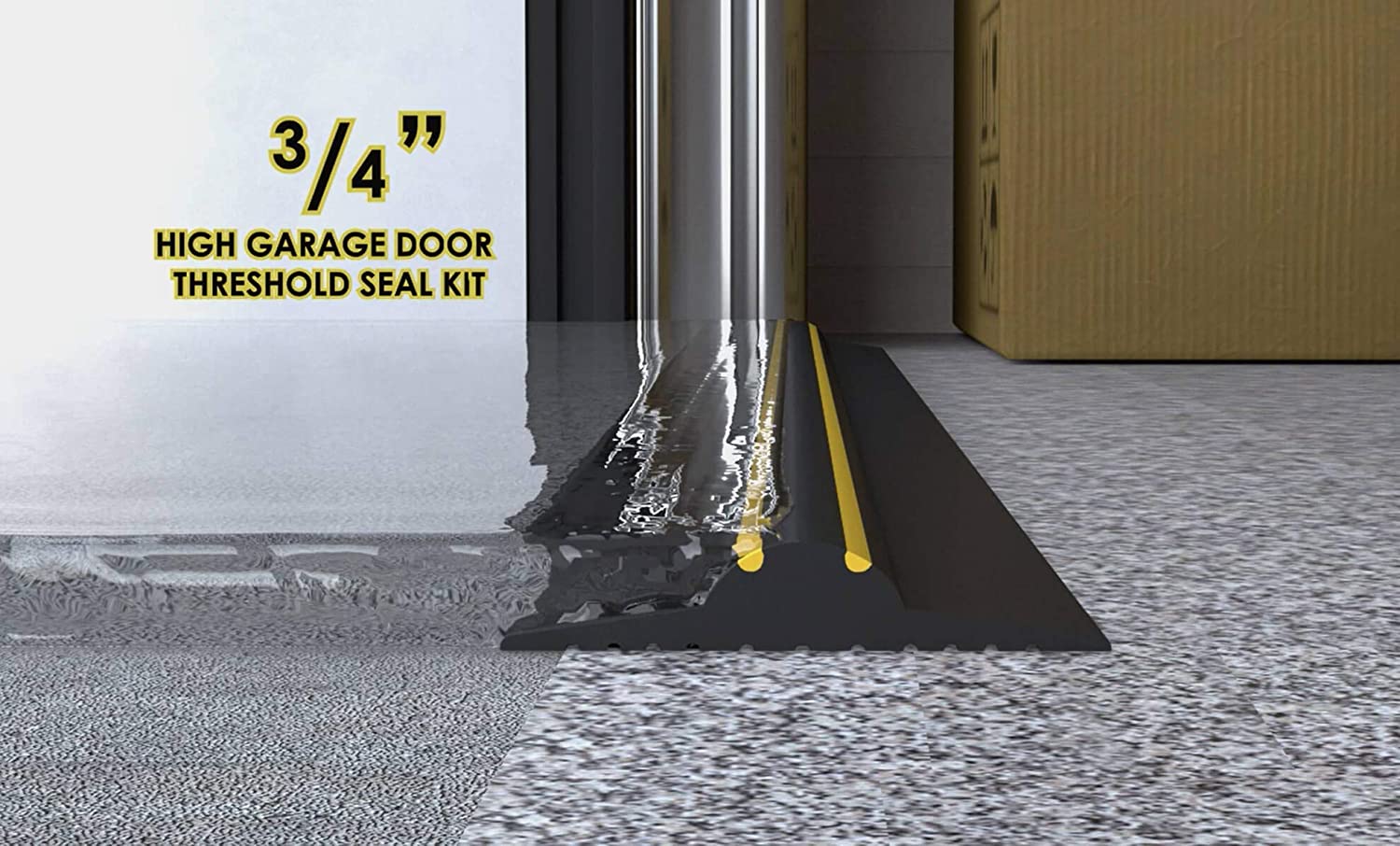 Vinyl PVC EPDM Garage Door Bottom Threshold Floor Rubber Seal Weather Strip Processing