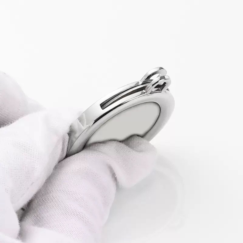 DIY Keyring Personalized Sublimation Photoframe Keyrings Printable Pendant Keychains Ornaments
