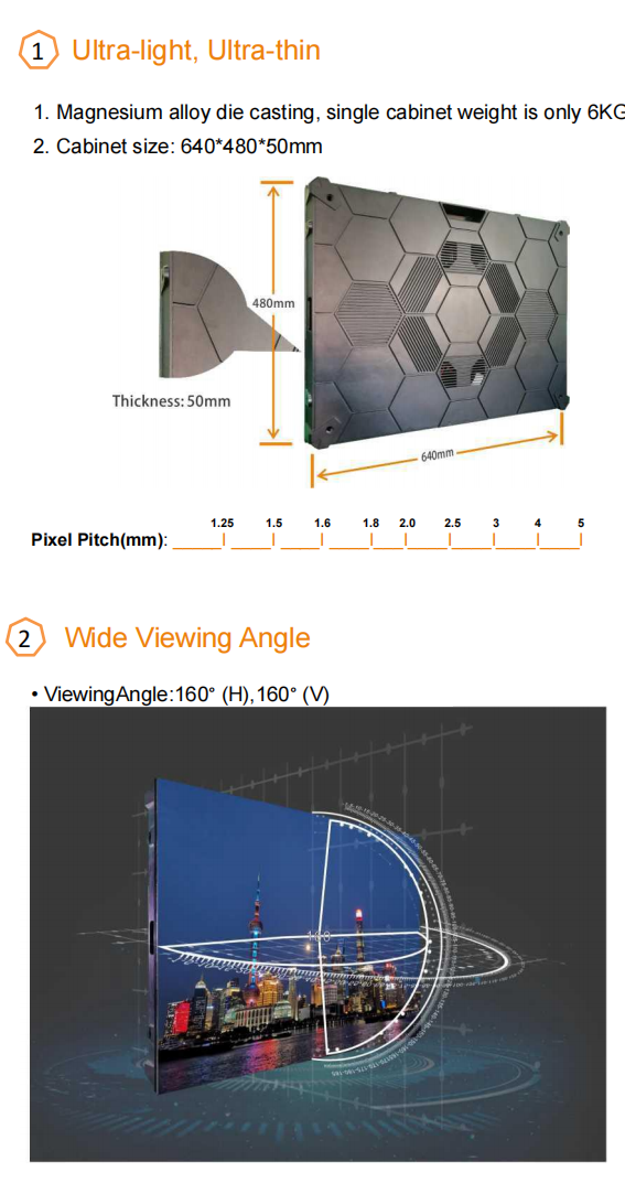 P1.875 P2.5 Fine Pitch Led Display 8k Led Video Wall Retail