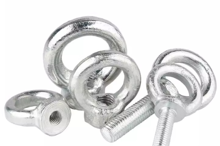 UNF 7/16'' 1/2'' 9/16'' Carbon steel Galvanized eye Nut Customized Zinc Plating Metal nut