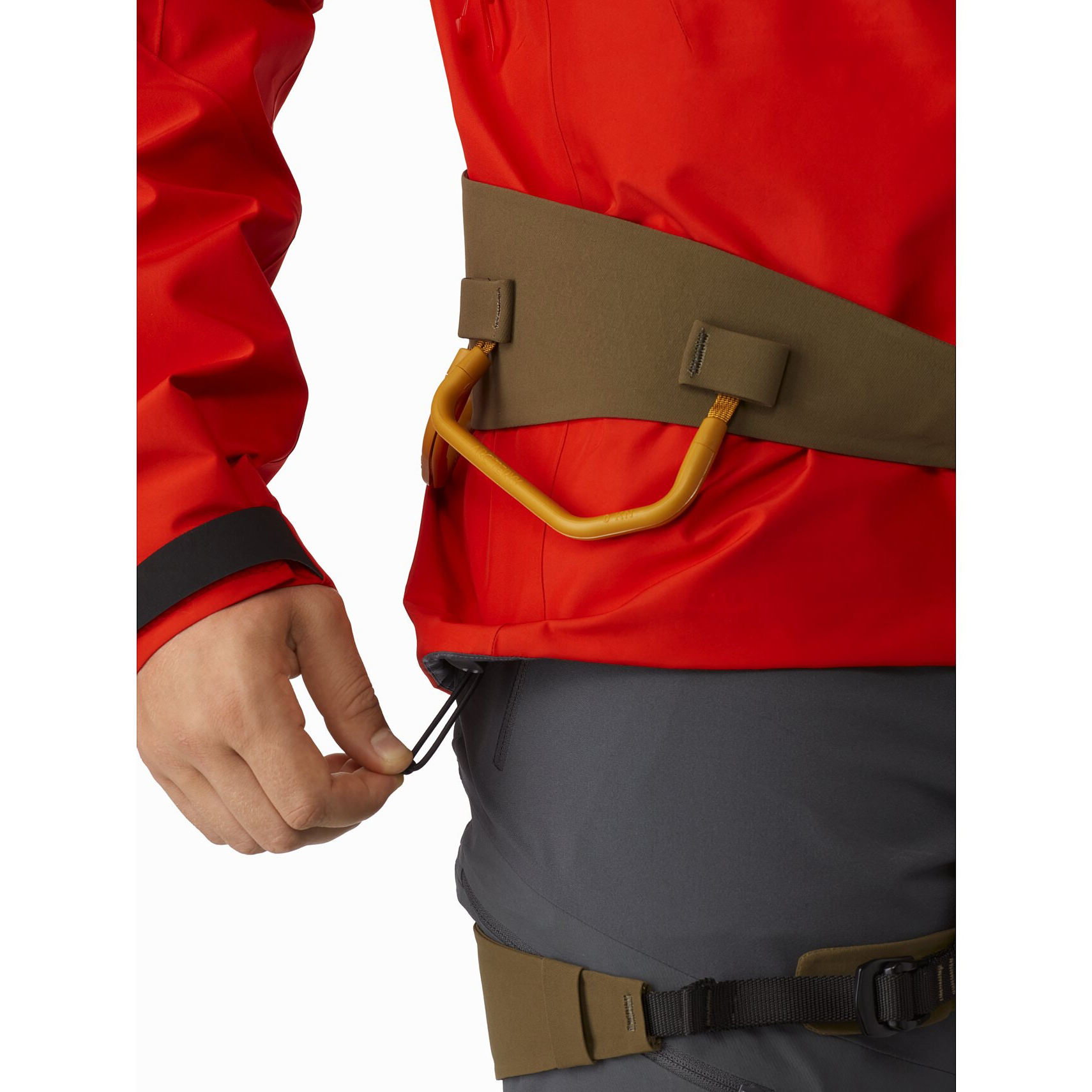 Waterproof Warm Hooded Down Jacket Outdoor Windbreaker Hiking Jacket