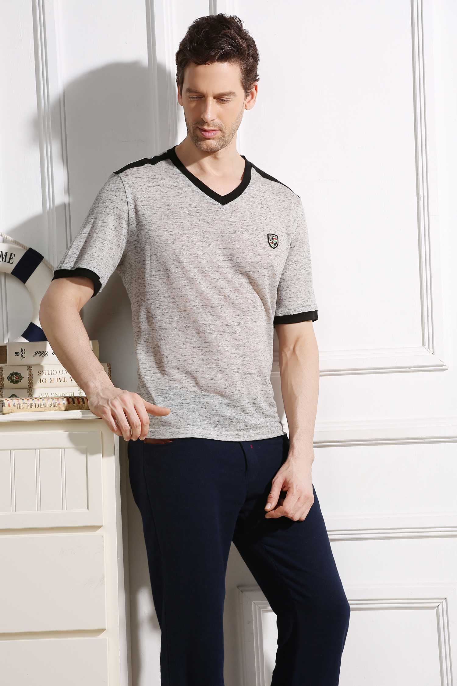 YARN DYED Organic Hemp Hemp Cotton Clothing With Solid Pattern Type