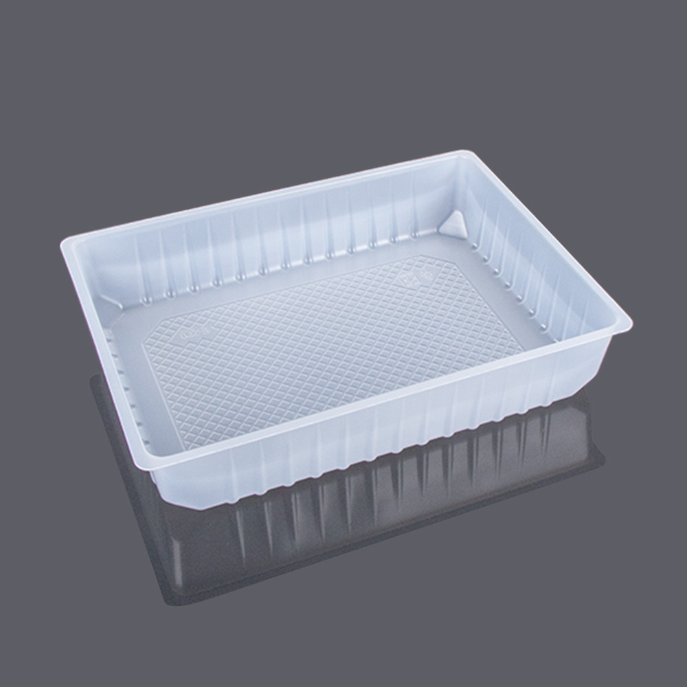 White 0.65mm Food Grade Disposable Plastic Containers