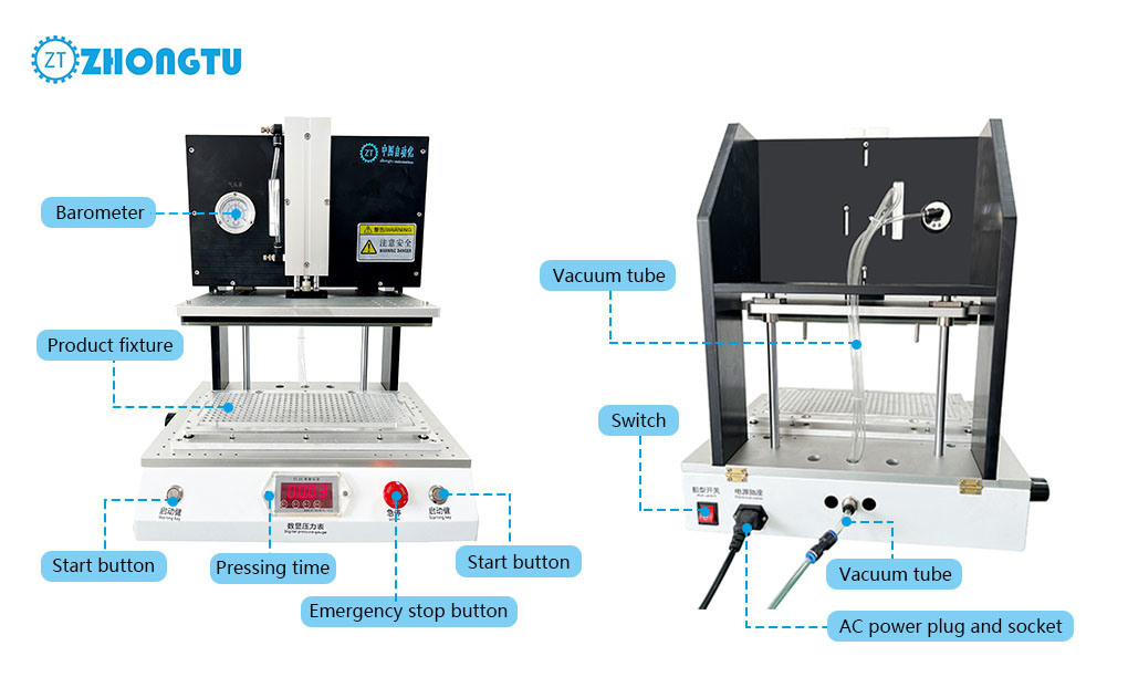 Pneumatic Press Machine for Machine LCD Phone Repairing