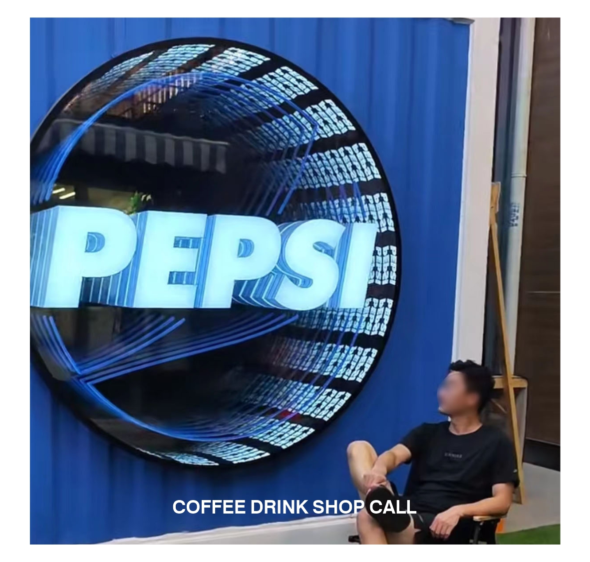 Multi Layer Mirror 3D Neon Sign Mirror with Custom Color Gradient LED Logo Perfect