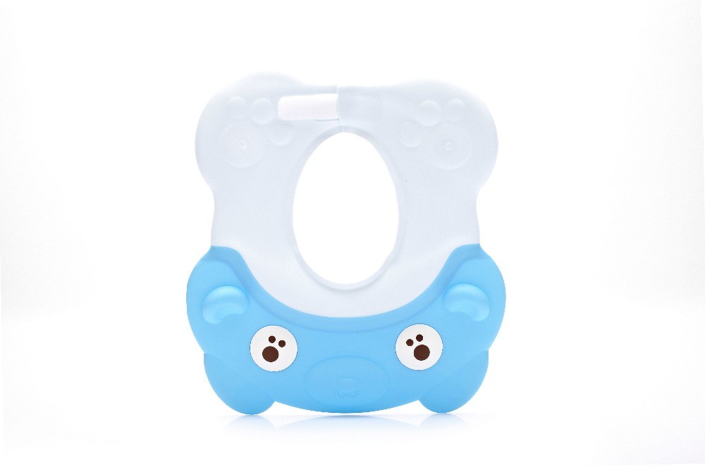 Fashion Bear Design Baby Shampoo Cap Kids Bathing 25*28 cm Product Size