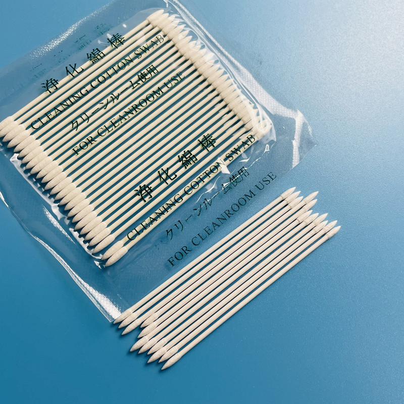 25PCS 3 Inch Pointy Industrial Cotton Buds Automotive Jobs Grooves Clean