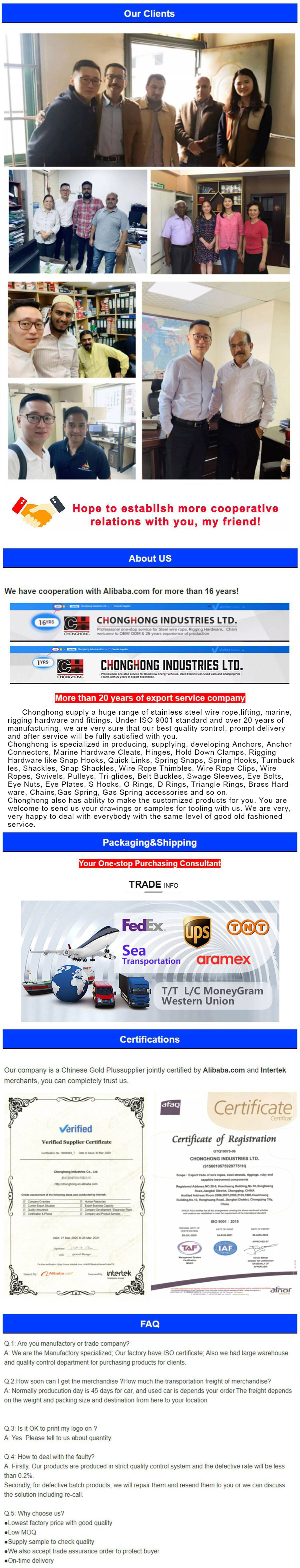 Standard G70 1/2''x 20' Steel Lifting Chain 48kN Test Load for Load Securing Needs