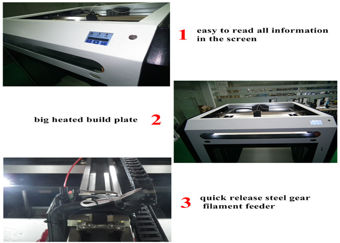 Industrial Level 3D Printer Printing Size 750 * 600*750 mm (XYZ) For FDM Printer