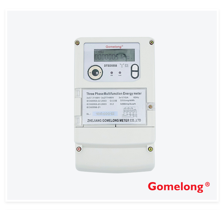 2022 Hot Selling Three Phase Multifunction Energy Kwh Meter With CT Connection