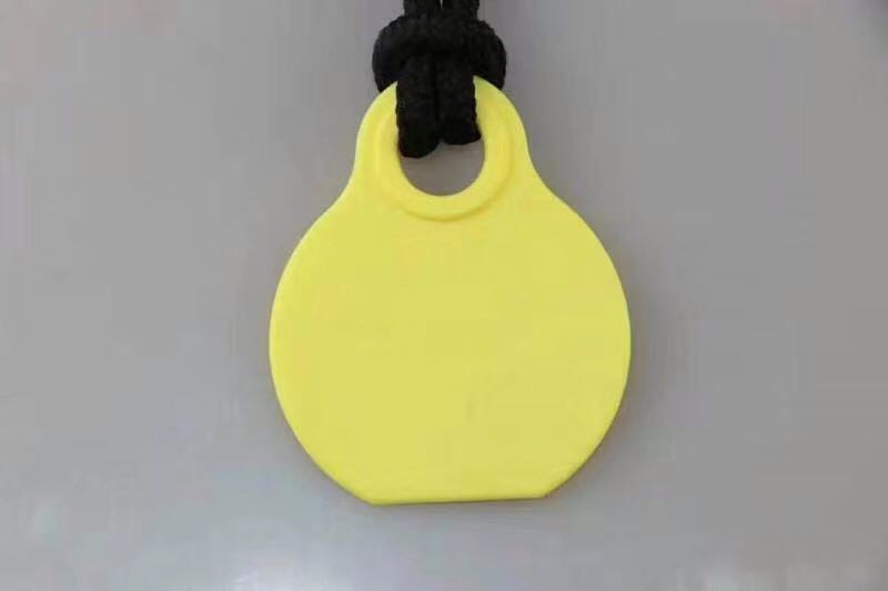 61*84mm TPU Cow Ear Tags / Waterproof Visual Sheep Tags With Collar