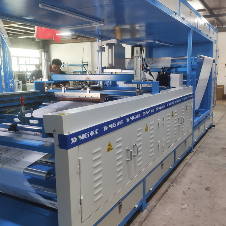 Automatic Roll To Roll Big Size Nonwoven Screen Printer
