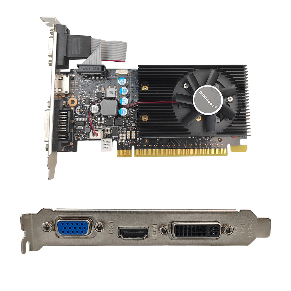 PCWINMAX Geforce GT 730K 4GB DDR3 64 Bit GK208 192SP HD DVI VGA Output Low Profile Video Graphics Card Support OEM ODM Whoelsale