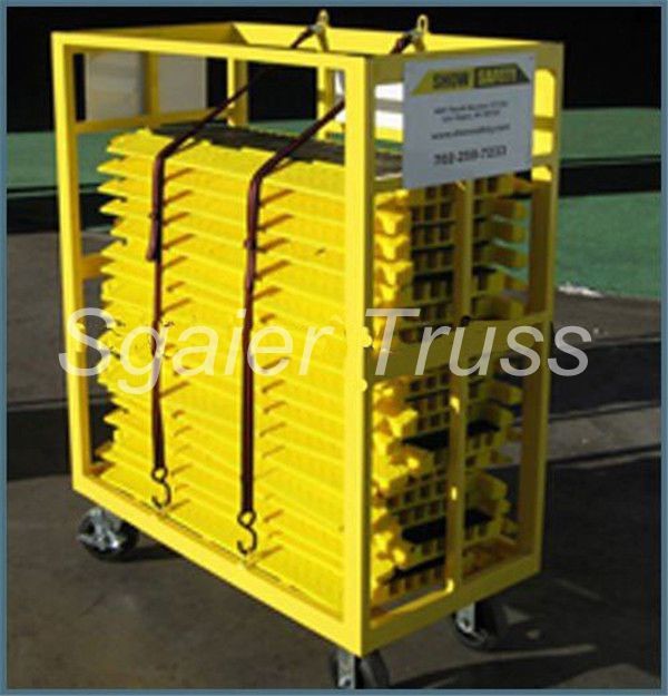 Straight Ramp Truss Parts High Tear Strength For Playground / Entertainment