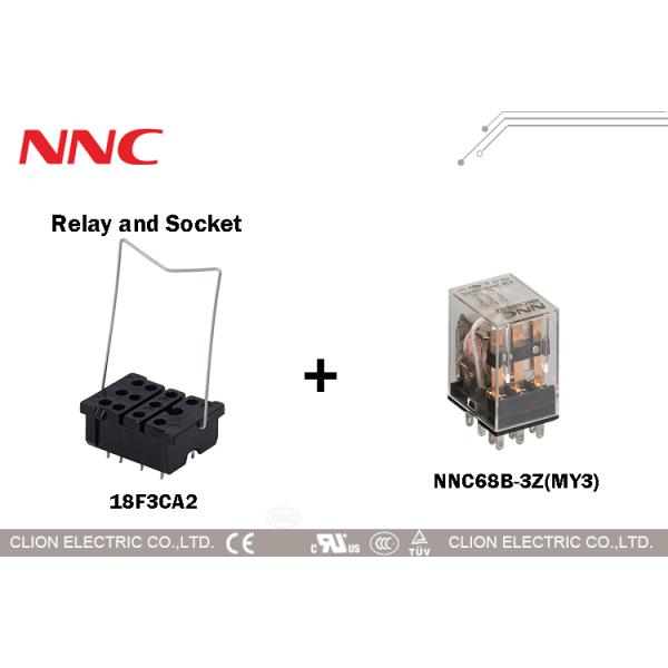 NNC Relay Socket 18F3C Series applied for HHC68B/HH53P/MY3 Relay