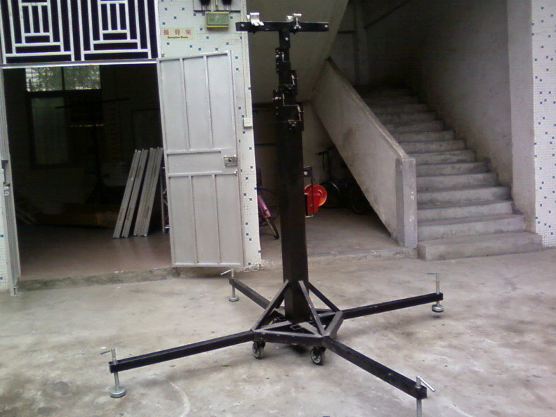 Event Lighting Speaker Truss Crank Stand / Telescopic Lifting Tower/6m crank handle heavy duty light stand, professional