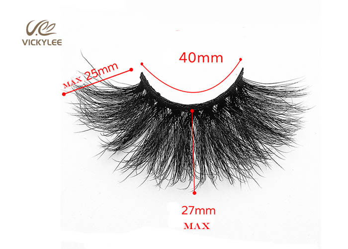 Ultra Light Synthetic Fibers 25mm 6D Russian Volume Lashes