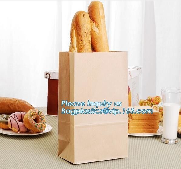 shopper carrier, pac Design Eco-friendly Plastic Bakery Bags Clear Wedding Cake Pastry Cupcake Slice Bread Packaging Bag