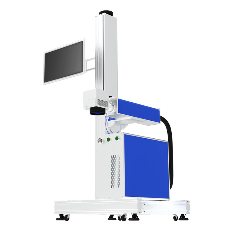 Widely Used Fly Laser Marking Machine High Precision Fiber Flying Laser Marking Machine