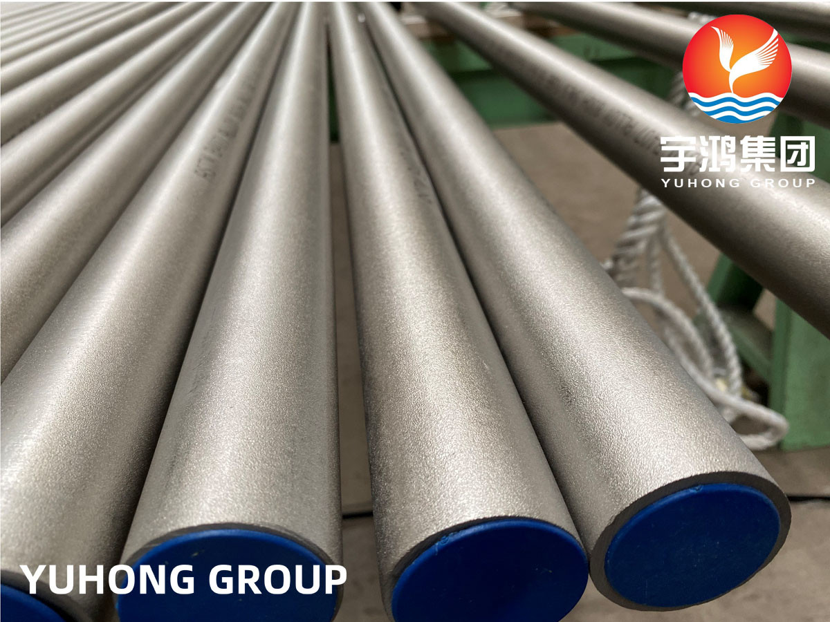 ASME SB338 GR.7 Titanium Alloy Seamless Tube Cold Drawn For Heat Exchanger