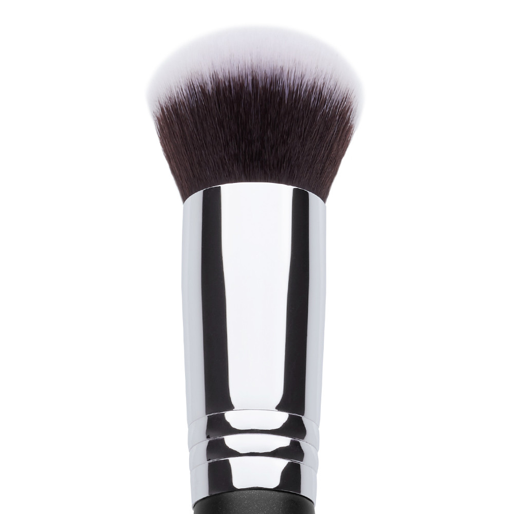 Small Dense 1pc Round Face Brush Buffed Powder Foundation