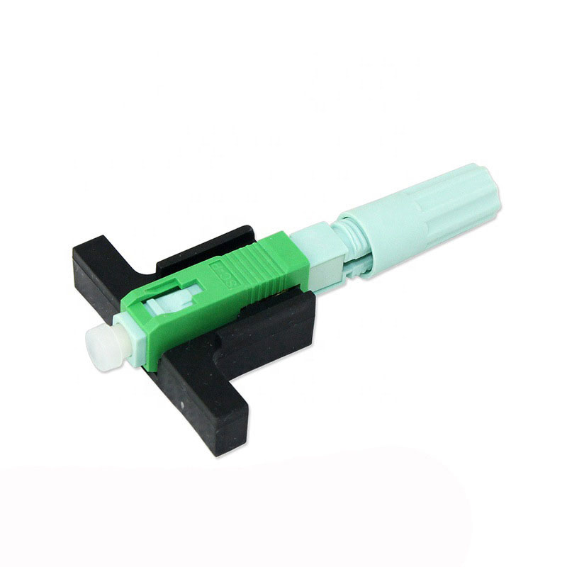 Speed SC FC ST LC Quick Connector for Telecommunication Networks Fiber Optic Equipment
