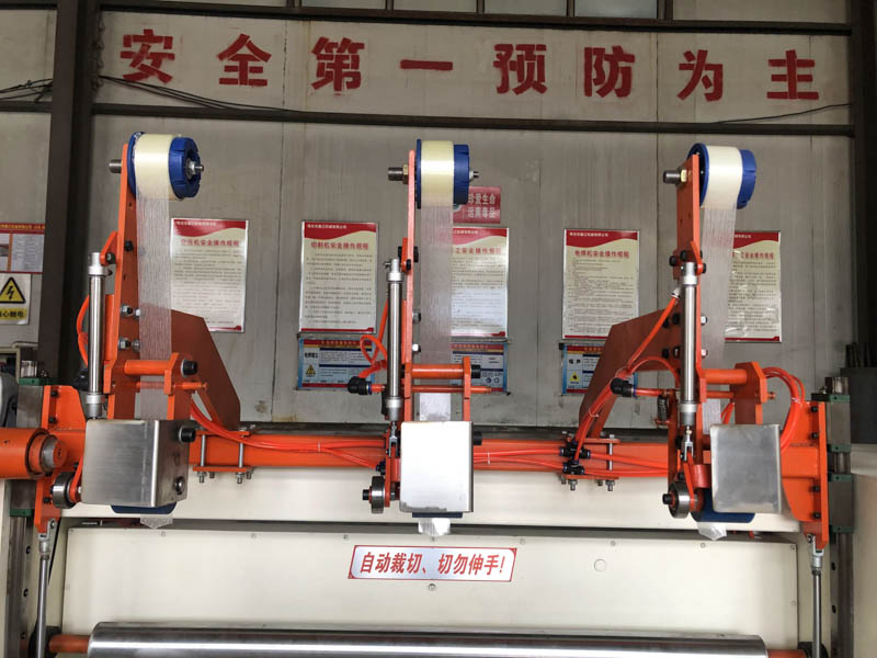 Winding Device Winder Coiler PE Sheet Fabric Carpet Turf Winding Machine