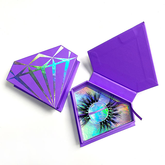3D False Lashes Private Label Packaging Faux mink lashes-15-20mm 7