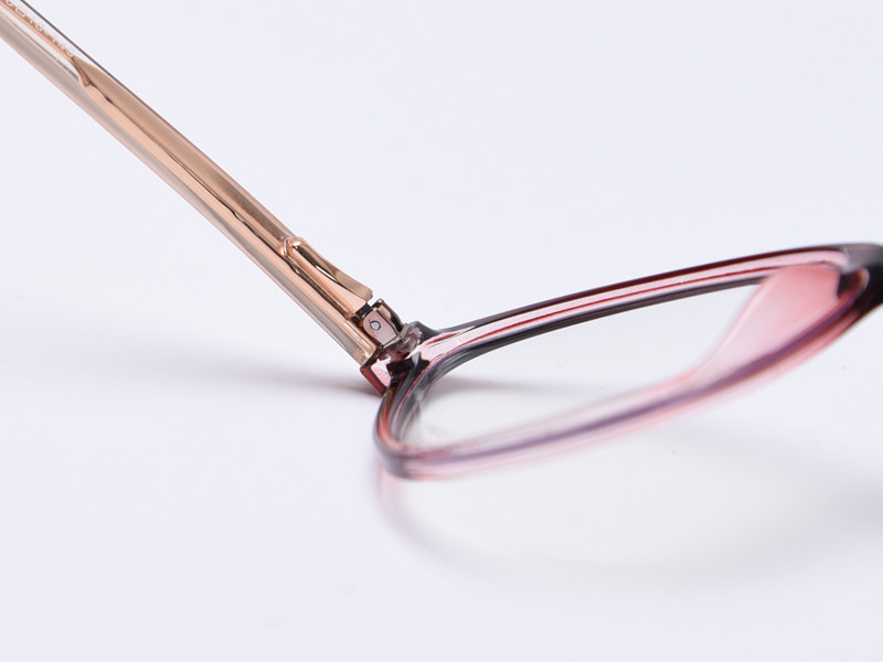 Spring Europe America Large Cat Eye TR90 Material Glasses Flat Mirror Female Myopia