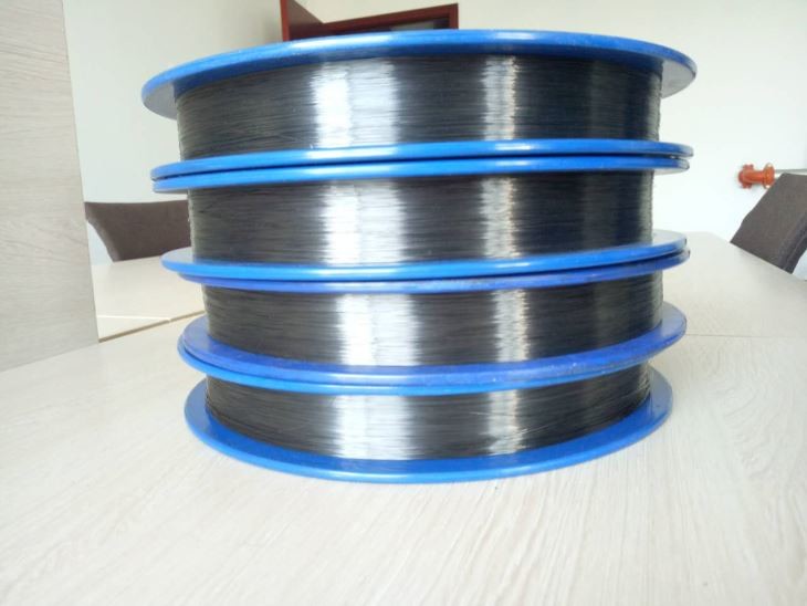 Dia 3mm Swaging Black Tungsten Heating Wire For HID Lamps