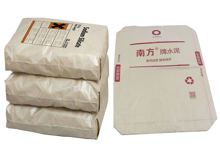 Bopp Laminated Polypropylene Block Bottom Bag Internal Valve High Impact
