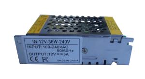 Buy cheap 12V 3A SWITCH POWER SUPPLY product