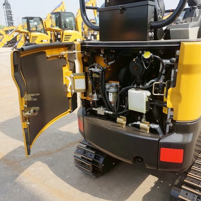 SANY SY16C 1ton Mini Excavator with Imported Hydraulic Pump and 3665mm Digging Height