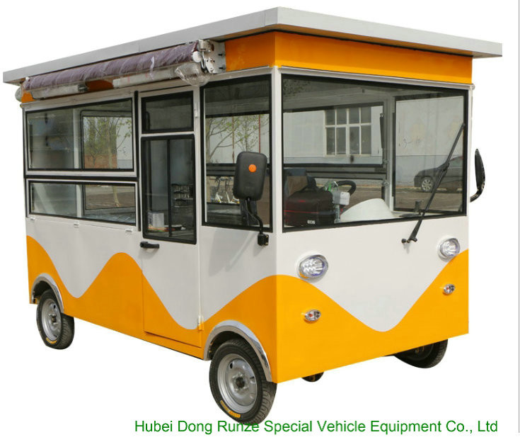 Small Commercial Mobile Kitchen Truck For Hot Dog Wagon Burrito Cooking And Selling