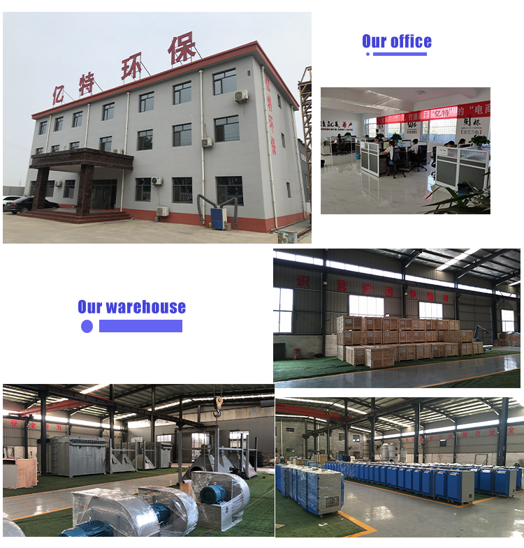 Activated Carbon Vocs Adsorption Desorption Device for High Airflow 10000-100000 m3/h