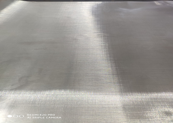 8X8 2.46mm 41lb SUS316 twill weave mesh