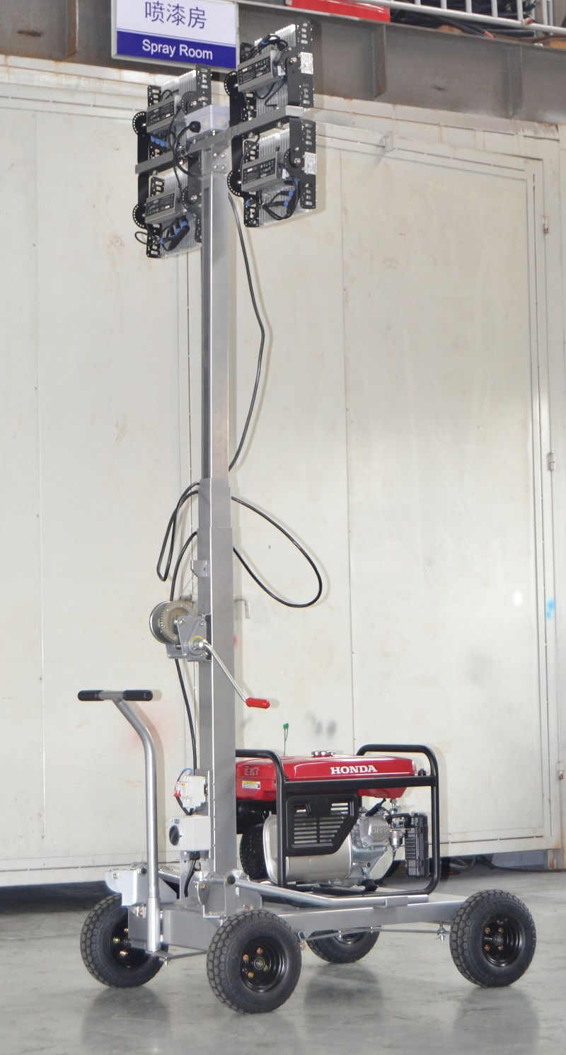 4x200W 5m Portable Light Tower