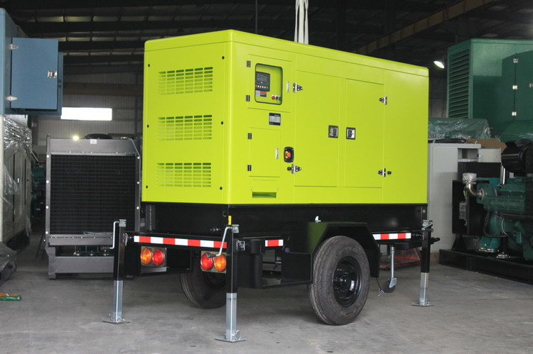 120kw 150kVA Liquid Cooled Portable Generator 3 Phase Power Generator R6105BZLDS