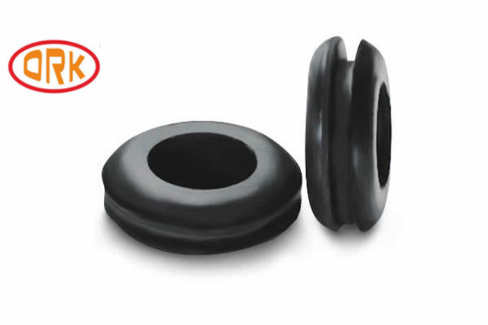 OEM EPDM Flat Ring Gasket Sealing , Rubber Wire Grommet Acild Resistant