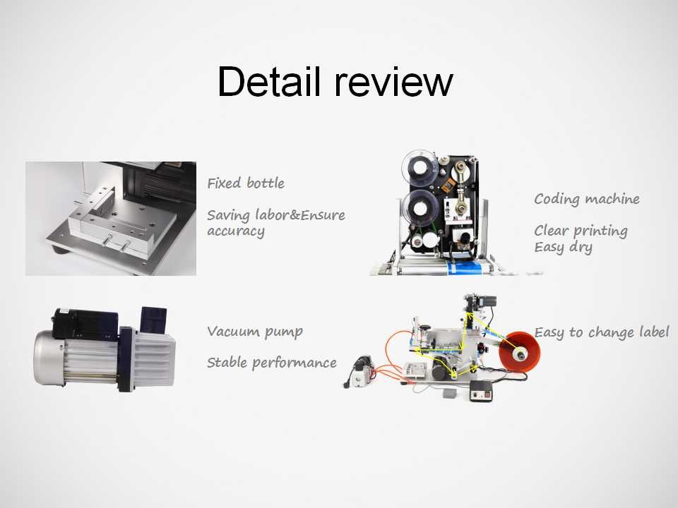34kgs Flat Bottle Labeling Machine , Square Bottle Labeling Machine With Date Printer