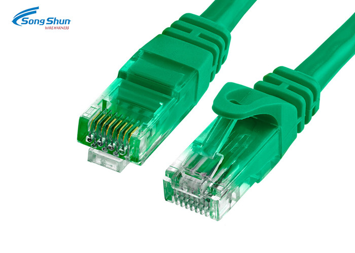 Blue UTP CAT 5e Network Patch Cord High Precision Optional Cable Color 0.3m-30m