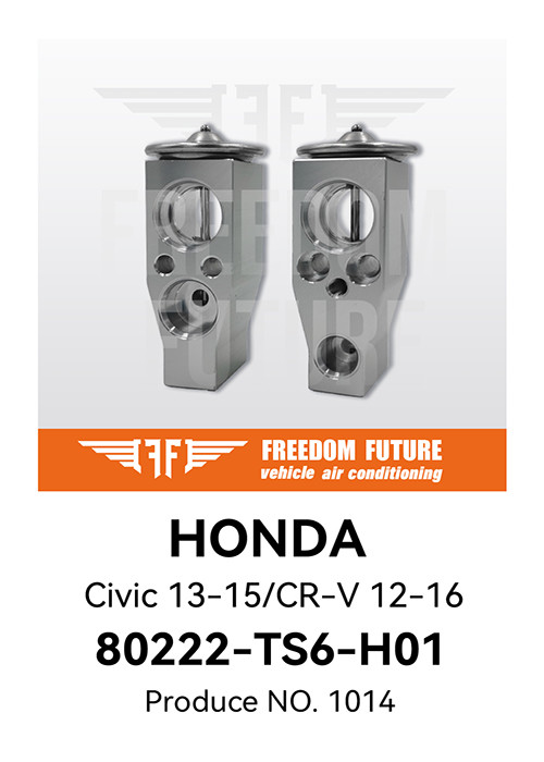 Thermostatic AC Expansion Valve 80222-TS6-H01 For Honda Civic 13-15 CR-V 12-16