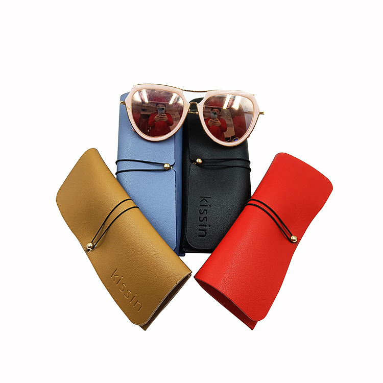 Durable Unisex Handmade Sunglasses Case Linen Material Eco Friendly