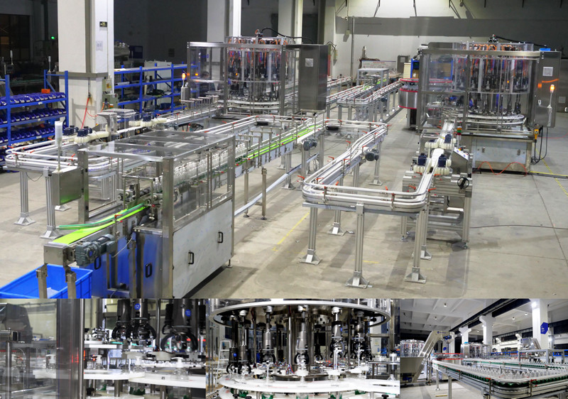 Antiseptic Hand Sanitizer Filling Capping Machine 12000B/h 4KW