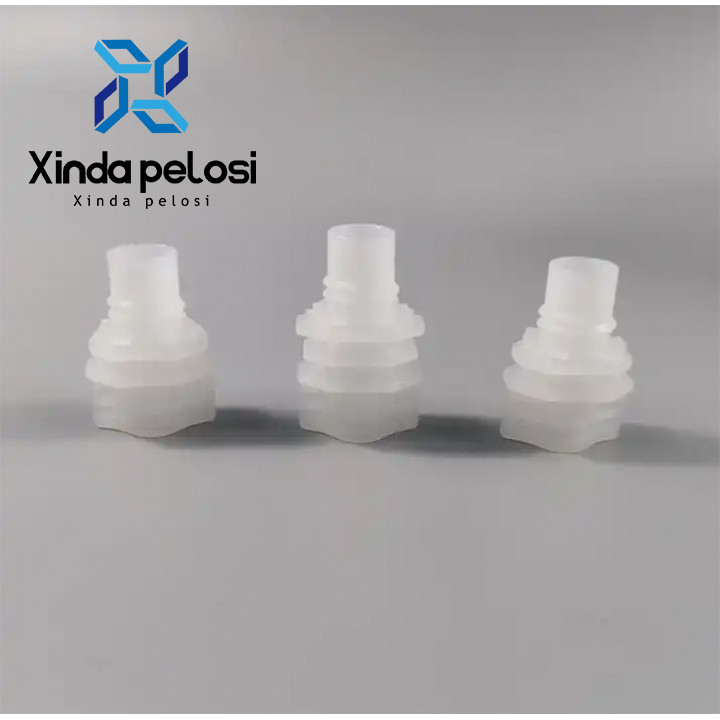 Medical Spout Pouch Cap Low Temperature Plastic Short Tube Fitment Spout Nozzle Cap