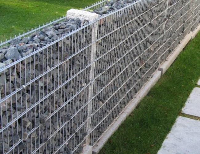 Landscape Wall 2.5-3.7mm Wire Welded Gabion Mesh Gi Welded Mesh 13.5 Gauge