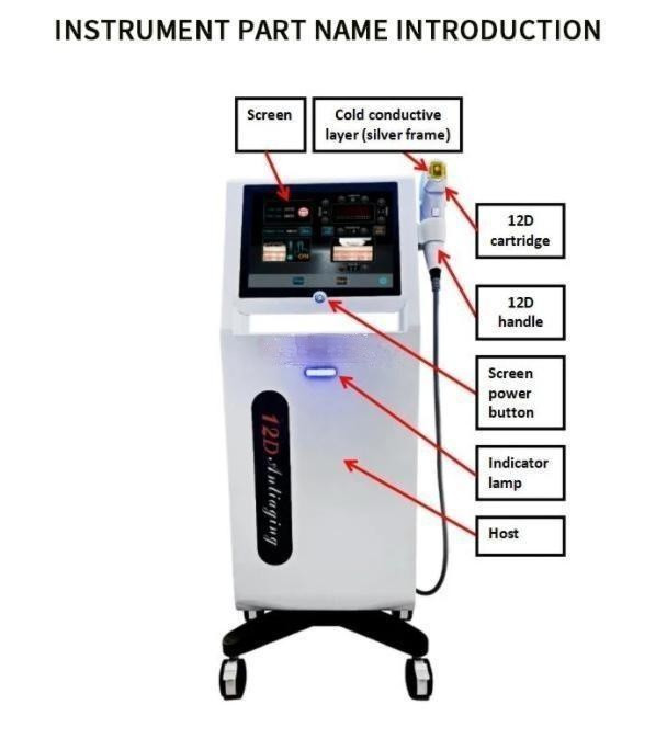 12D Ice Compress Anti-Aging HIFU Professional Fast And Efficient Beauty Machine With 2024 New Product